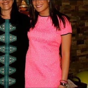 Neon Pink Dress from Banana Republic